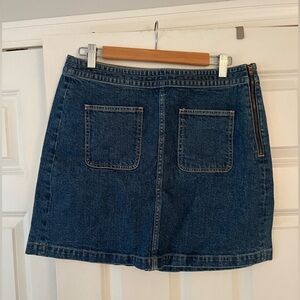 Denim Mini Skirt